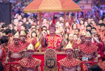 聖尊蓮生活佛歷年真佛宗道場巡禮－－「印尼阿底峽尊者大法會」