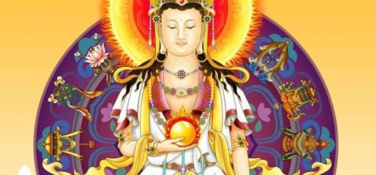White-robed Guanyin Wish-fulfilling Crystal Ball Sadhana