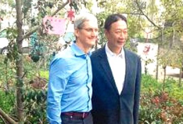 Apple公司CEO庫克訪中國